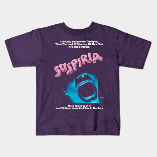 Suspiria! Kids T-Shirt by The Grand Guignol Horror Store